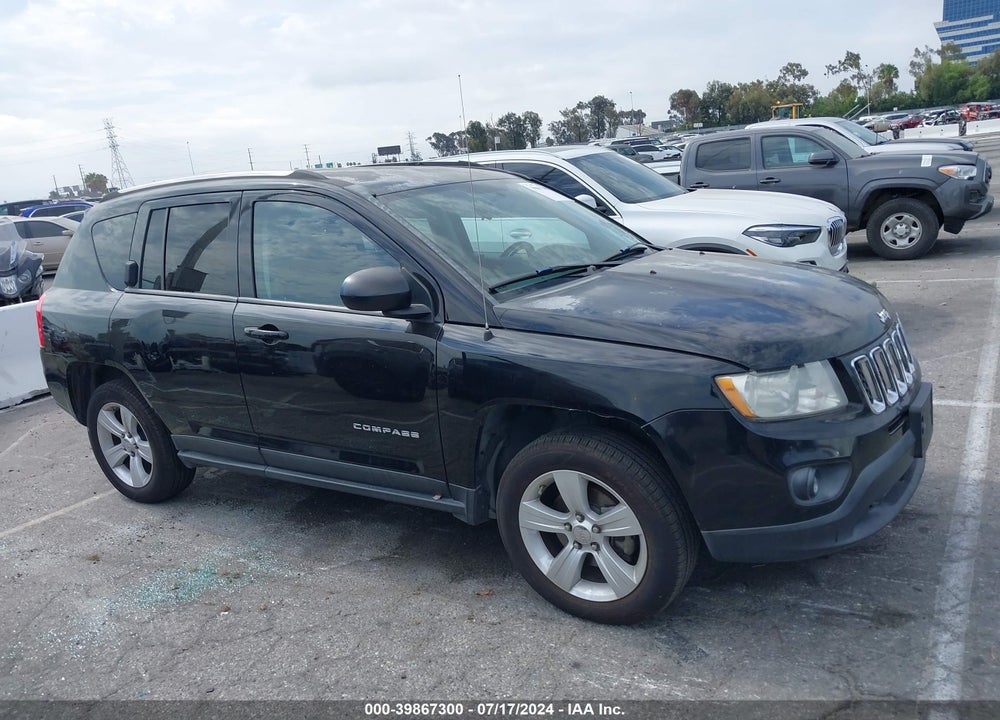 2012 JEEP COMPASS SPORT VIN: 1C4NJCBBXCD557563