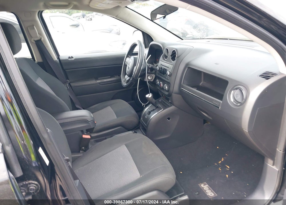 2012 JEEP COMPASS SPORT VIN: 1C4NJCBBXCD557563