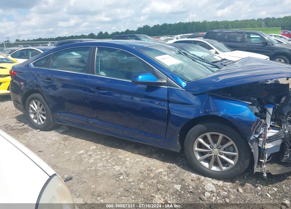 2018 HYUNDAI SONATA SE VIN: 5NPE24AF0JH699905