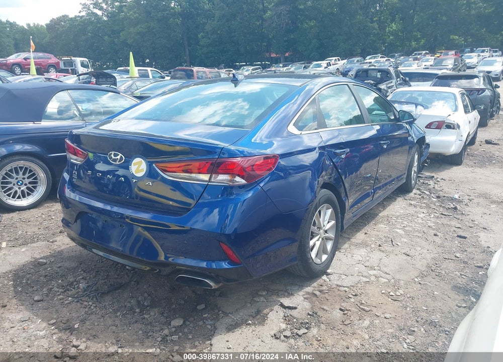 2018 HYUNDAI SONATA SE VIN: 5NPE24AF0JH699905