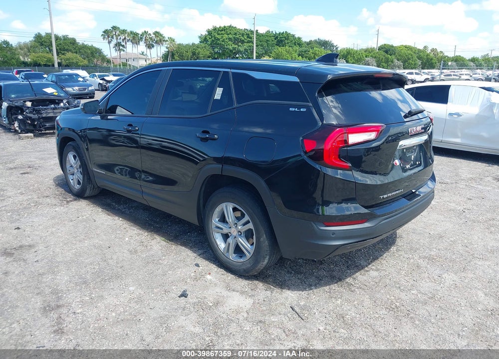 2022 GMC TERRAIN FWD SLE VIN: 3GKALMEV4NL125055