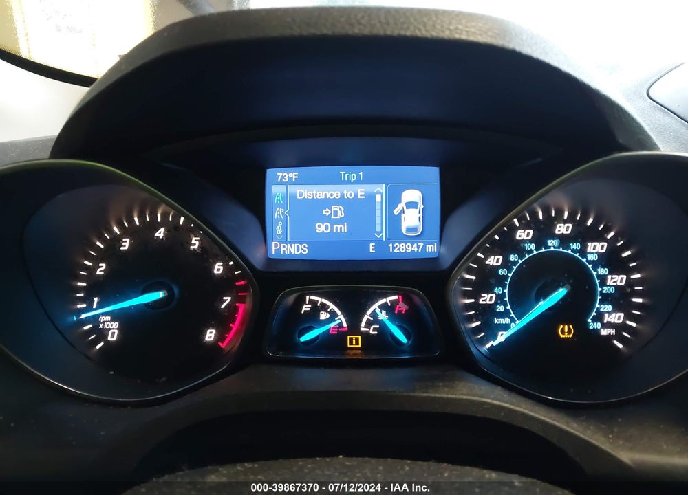 2013 FORD ESCAPE S VIN: 1FMCU0F7XDUC99559