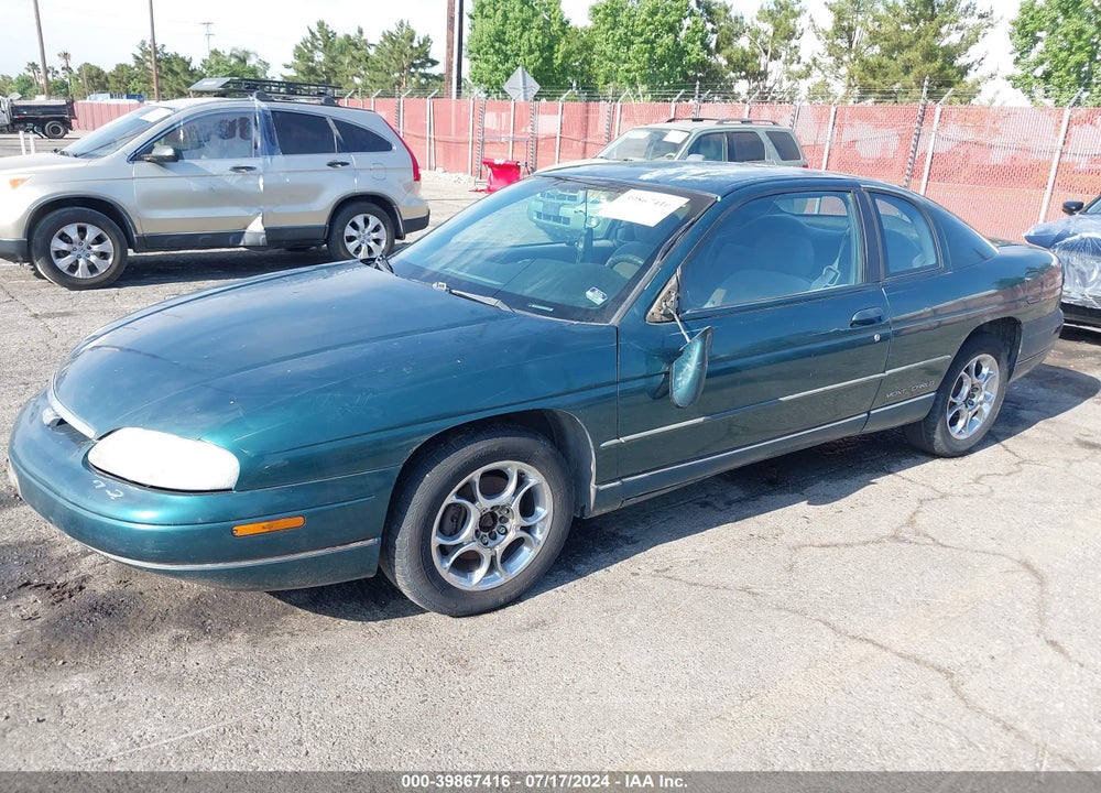 1997 CHEVROLET MONTE CARLO LS VIN: 2G1WW12M9V9168854