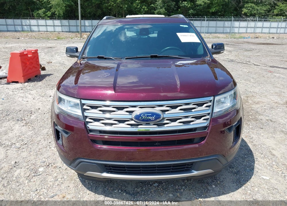 2018 FORD EXPLORER XLT VIN: 1FM5K7D87JGA17858