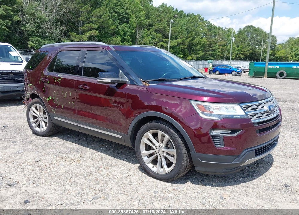 2018 FORD EXPLORER XLT VIN: 1FM5K7D87JGA17858
