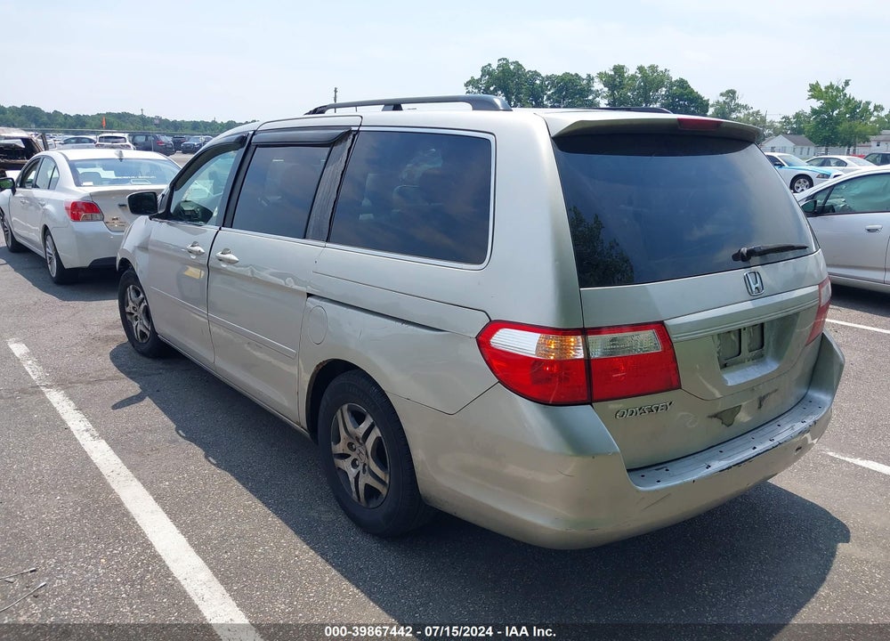 2006 HONDA ODYSSEY EX-L VIN: 5FNRL38616B401544
