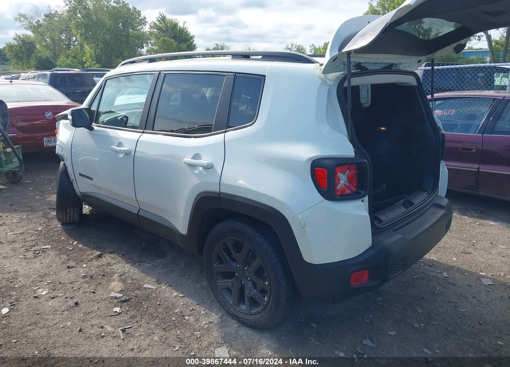 2017 JEEP RENEGADE ALTITUDE 4X4 VIN: ZACCJBBB1HPG55097