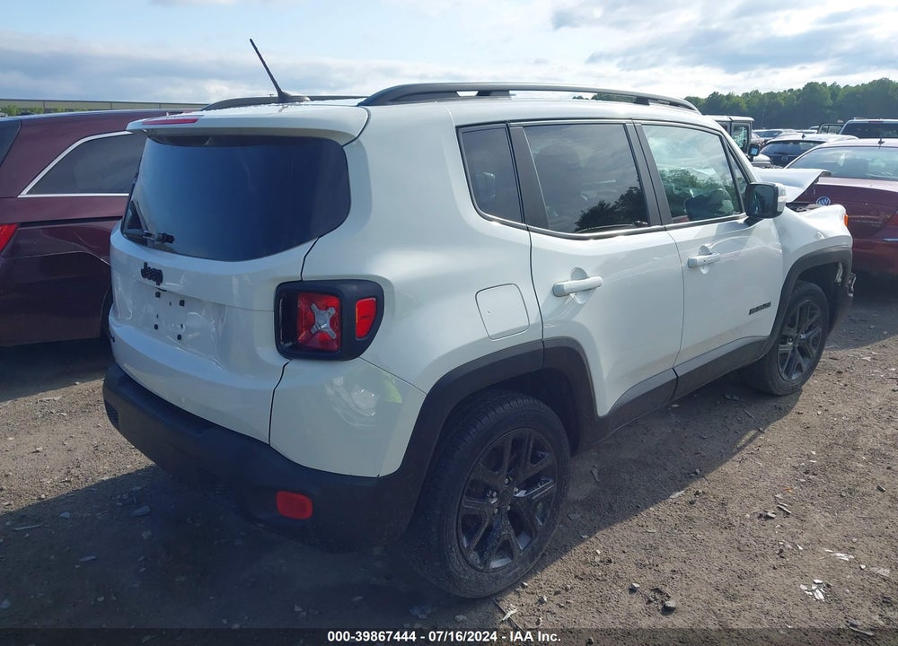 2017 JEEP RENEGADE ALTITUDE 4X4 VIN: ZACCJBBB1HPG55097
