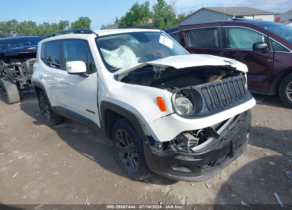 2017 JEEP RENEGADE ALTITUDE 4X4 VIN: ZACCJBBB1HPG55097