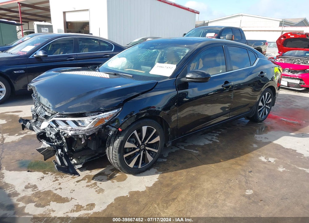 2022 NISSAN SENTRA SV XTRONIC CVT VIN: 3N1AB8CV2NY282968