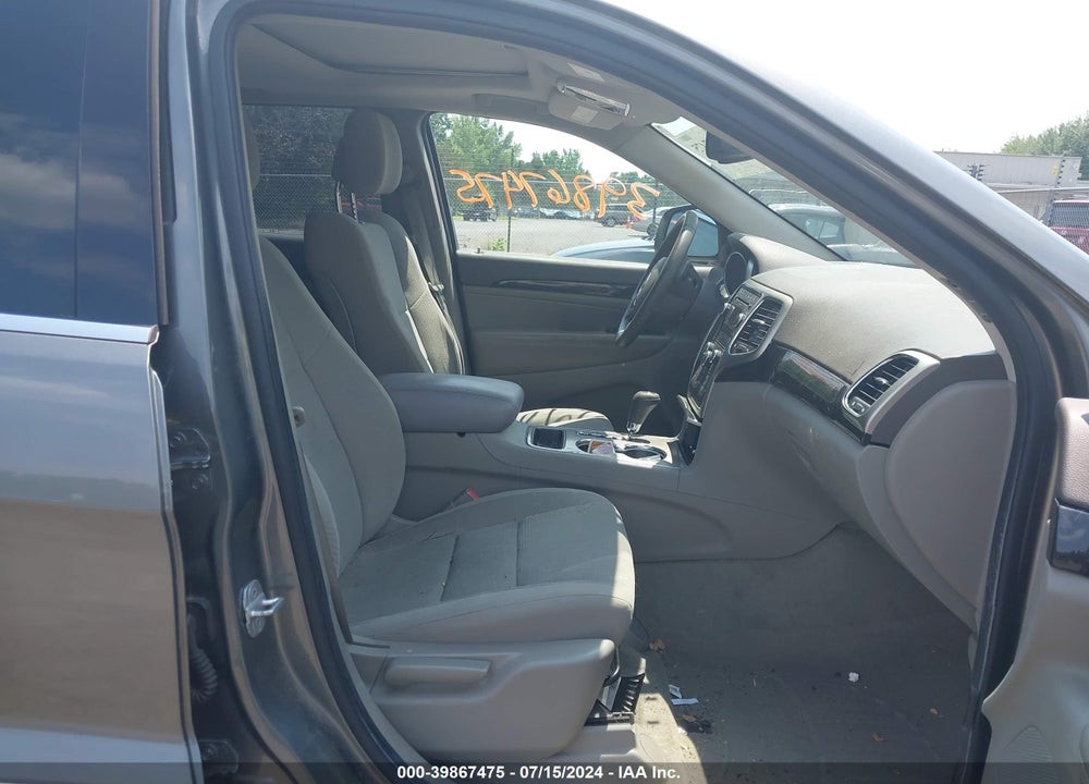 2012 JEEP GRAND CHEROKEE LAREDO VIN: 1C4RJFAG9CC149500