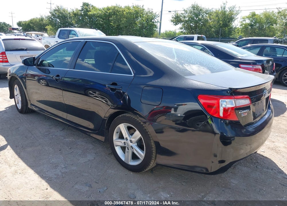 2013 TOYOTA CAMRY SE VIN: 4T1BF1FK5DU673169