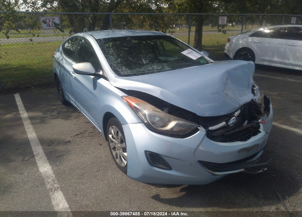 2012 HYUNDAI ELANTRA GLS (ULSAN PLANT) VIN: KMHDH4AE8CU469650