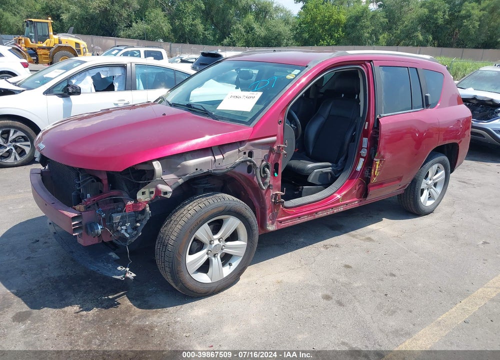 2016 JEEP COMPASS LATITUDE VIN: 1C4NJDEB1GD662385