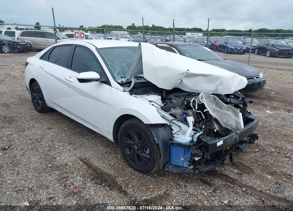 2021 HYUNDAI ELANTRA SEL VIN: 5NPLS4AG7MH032205