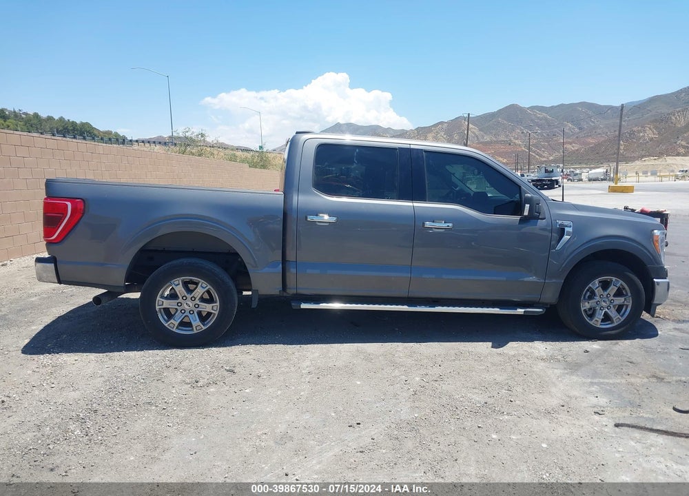 2022 FORD F-150 XLT VIN: 1FTEW1CP8NKD63547