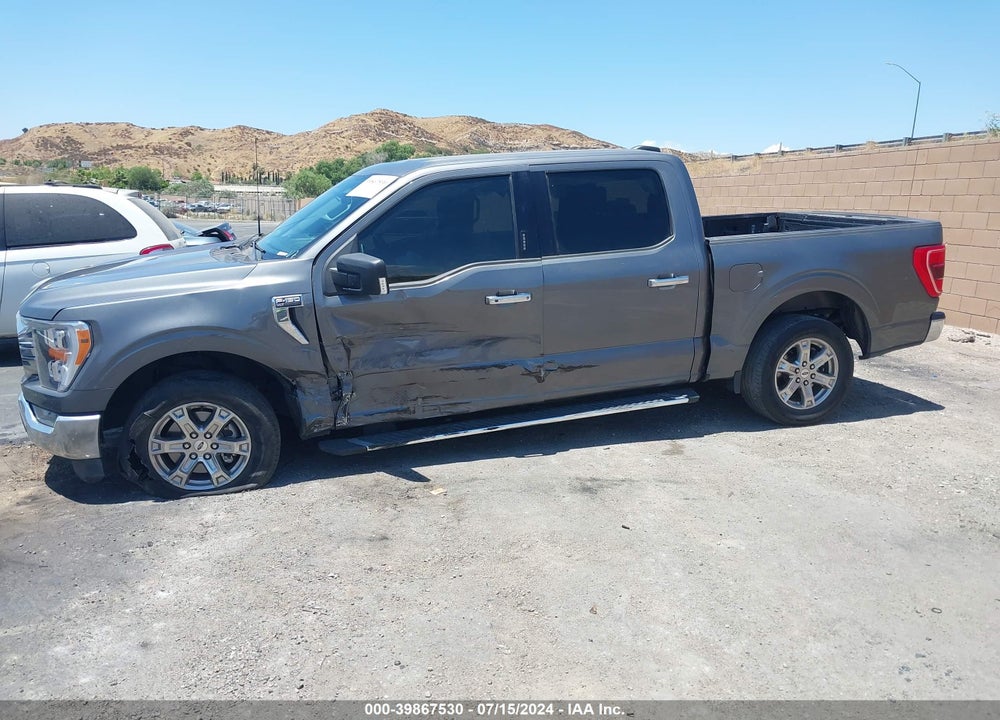 2022 FORD F-150 XLT VIN: 1FTEW1CP8NKD63547