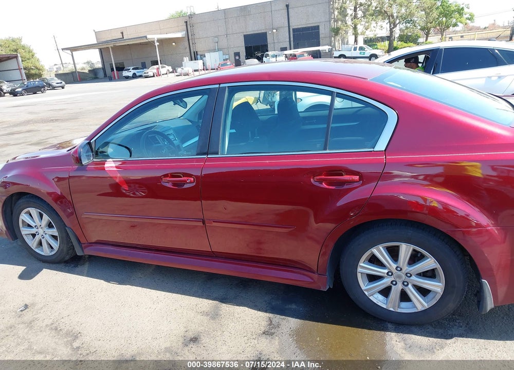 2012 SUBARU LEGACY 2.5I VIN: 4S3BMCA63C3038973