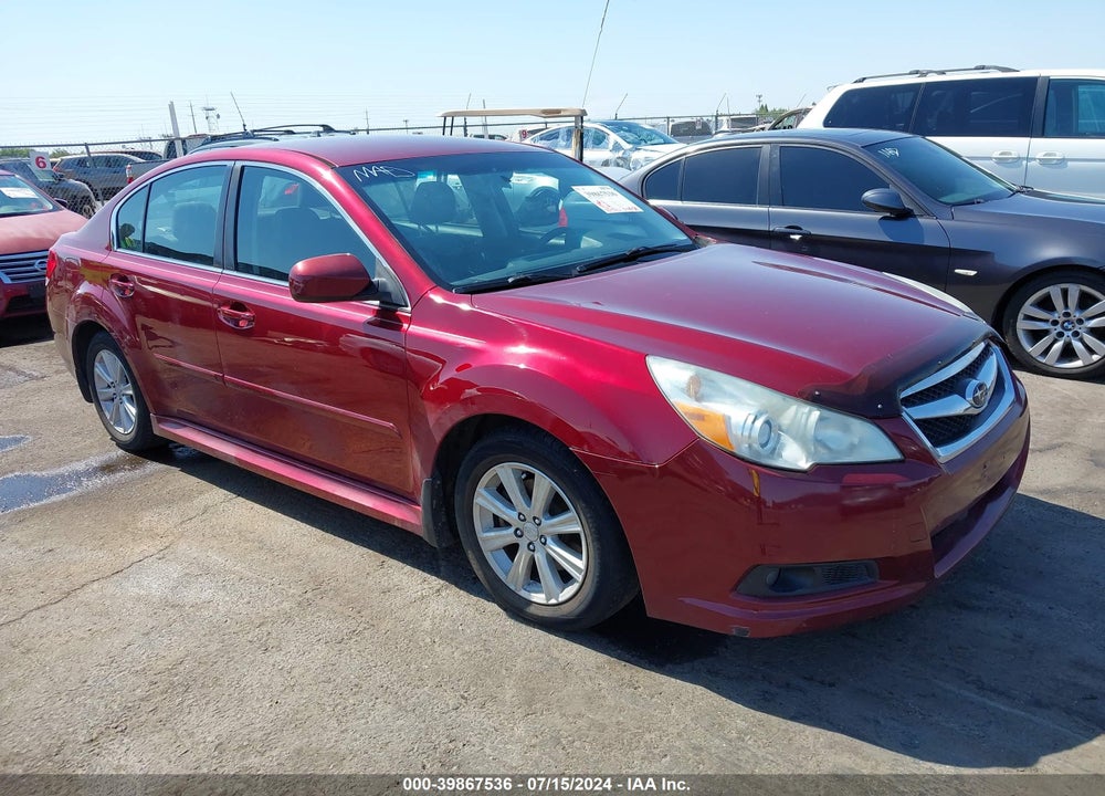 2012 SUBARU LEGACY 2.5I VIN: 4S3BMCA63C3038973