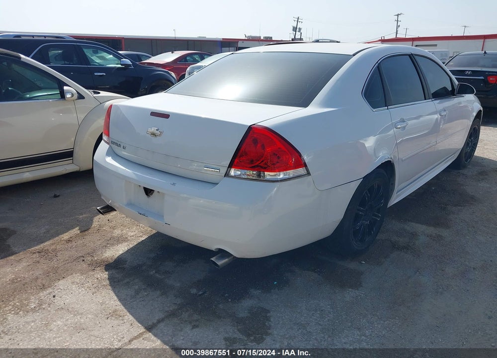 2012 CHEVROLET IMPALA LT VIN: 2G1WG5E38C1245281