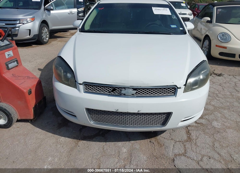 2012 CHEVROLET IMPALA LT VIN: 2G1WG5E38C1245281