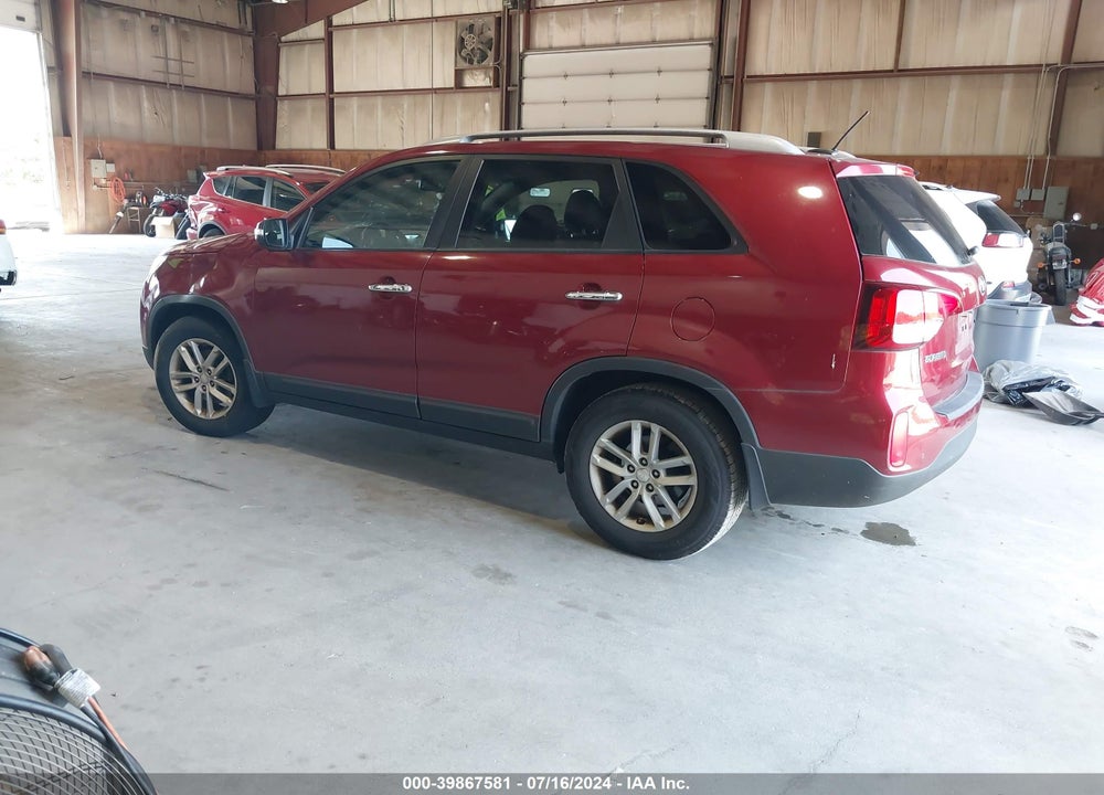 2014 KIA SORENTO LX V6 VIN: 5XYKT4A77EG502542