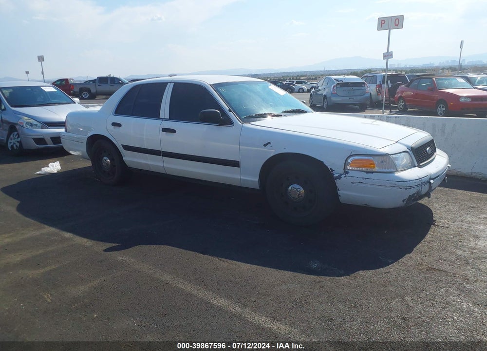 2009 FORD CROWN VICTORIA POLICE/POLICE INTERCEPTOR VIN: 2FAHP71V39X138685