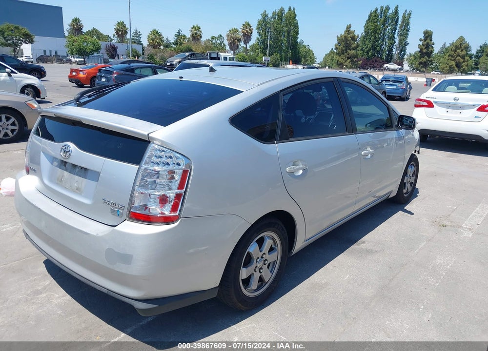 2006 TOYOTA PRIUS VIN: JTDKB20U767070340