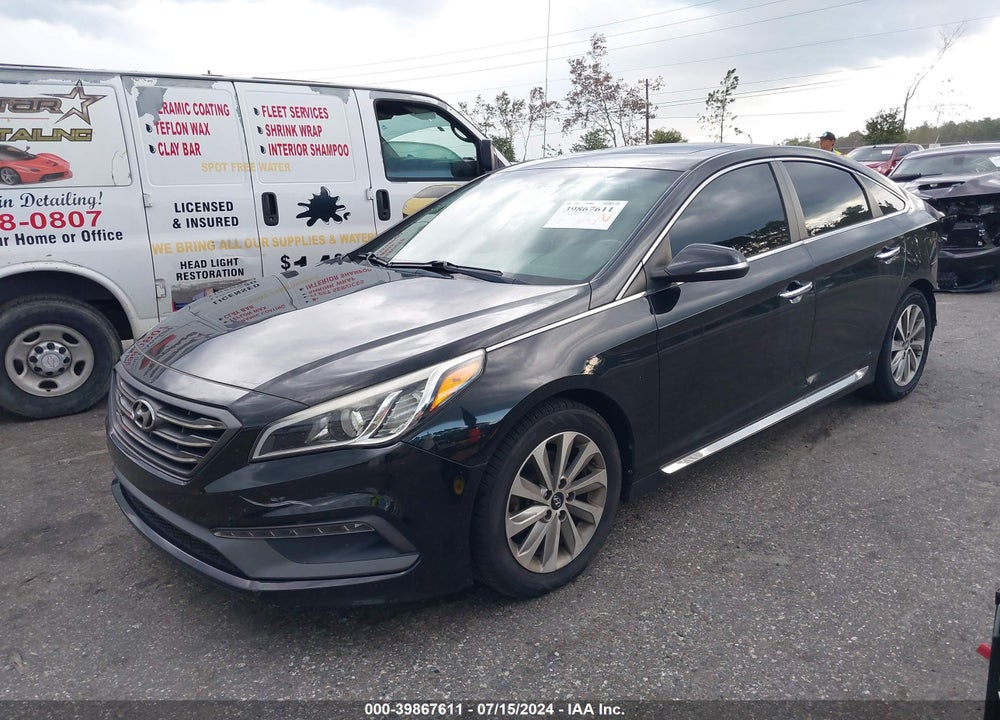 2017 HYUNDAI SONATA SPORT VIN: 5NPE34AF7HH487963