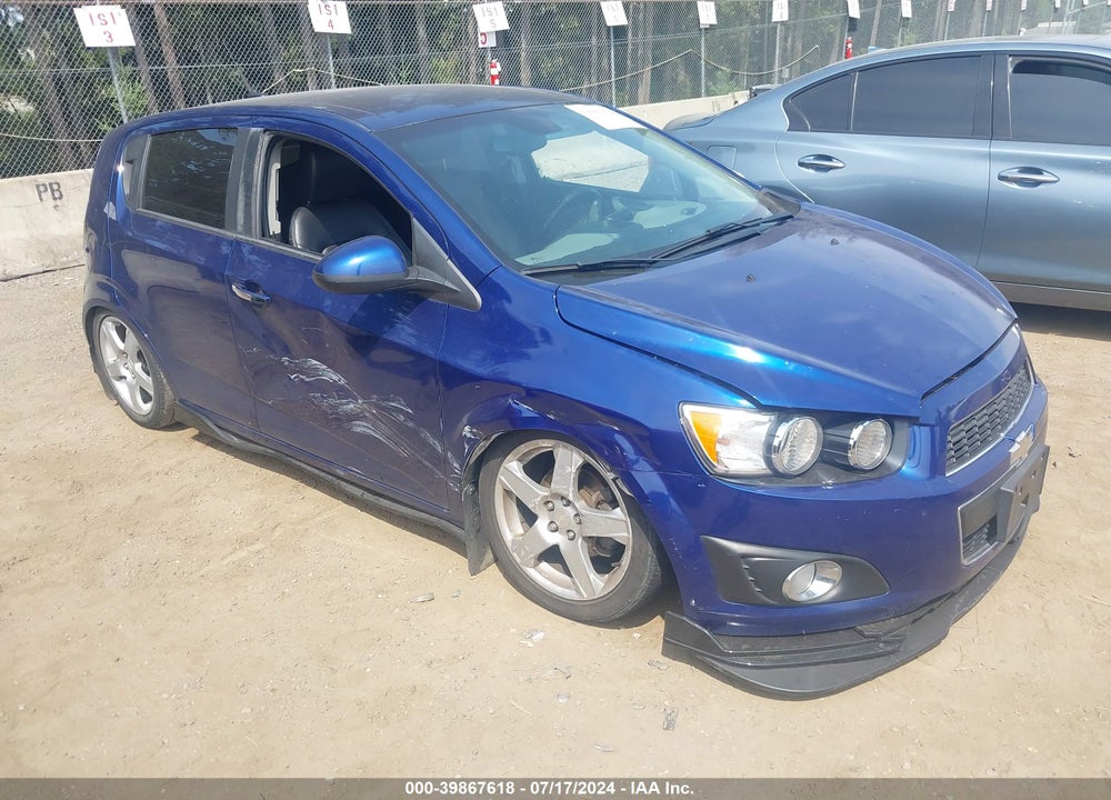 2012 CHEVROLET SONIC 1LZ VIN: 1G1JF6SB1C4225361