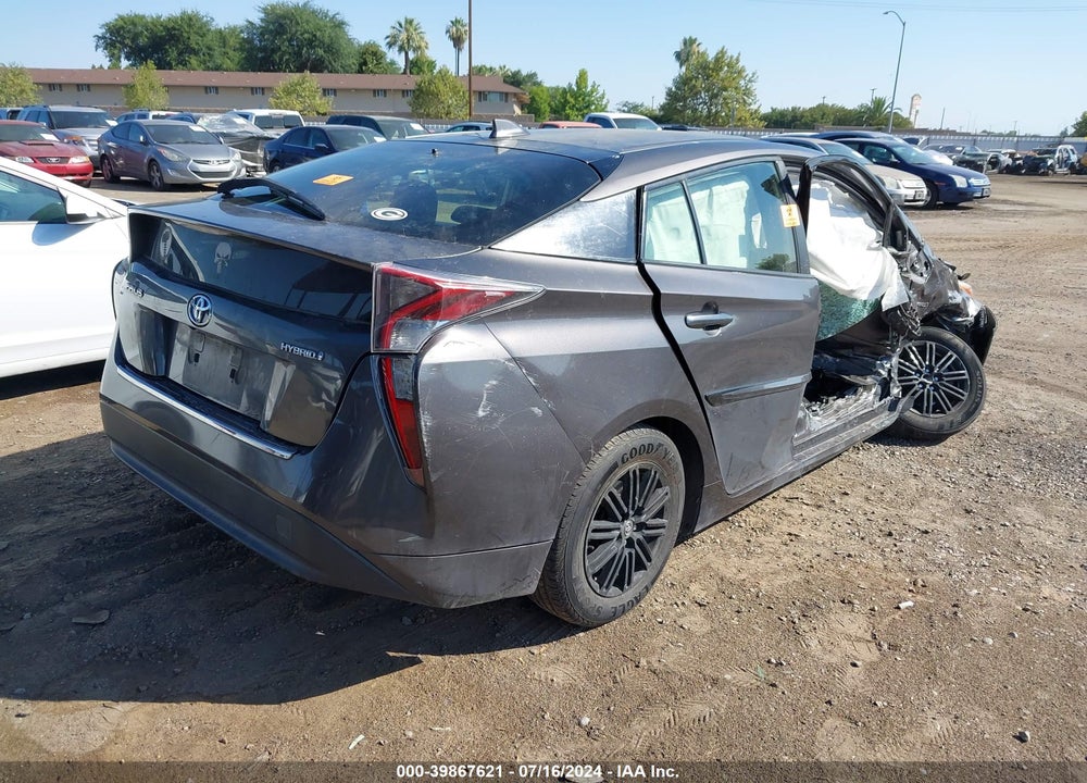 2016 TOYOTA PRIUS FOUR VIN: JTDKARFU5G3520255