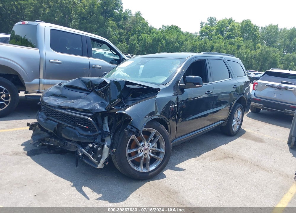 2023 DODGE DURANGO R/T PLUS AWD VIN: 1C4SDJCT0PC637066