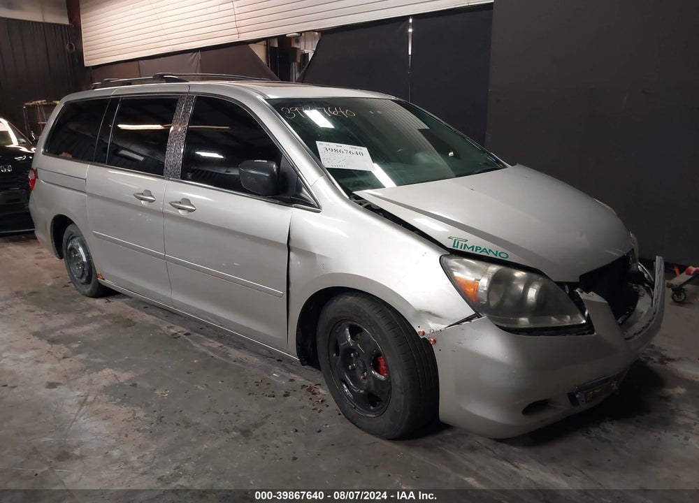 2005 HONDA ODYSSEY EX-L VIN: 5FNRL38705B095007