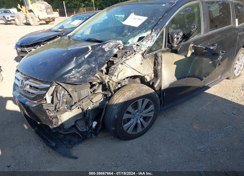 2017 HONDA ODYSSEY EX-L VIN: 5FNRL5H64HB025999