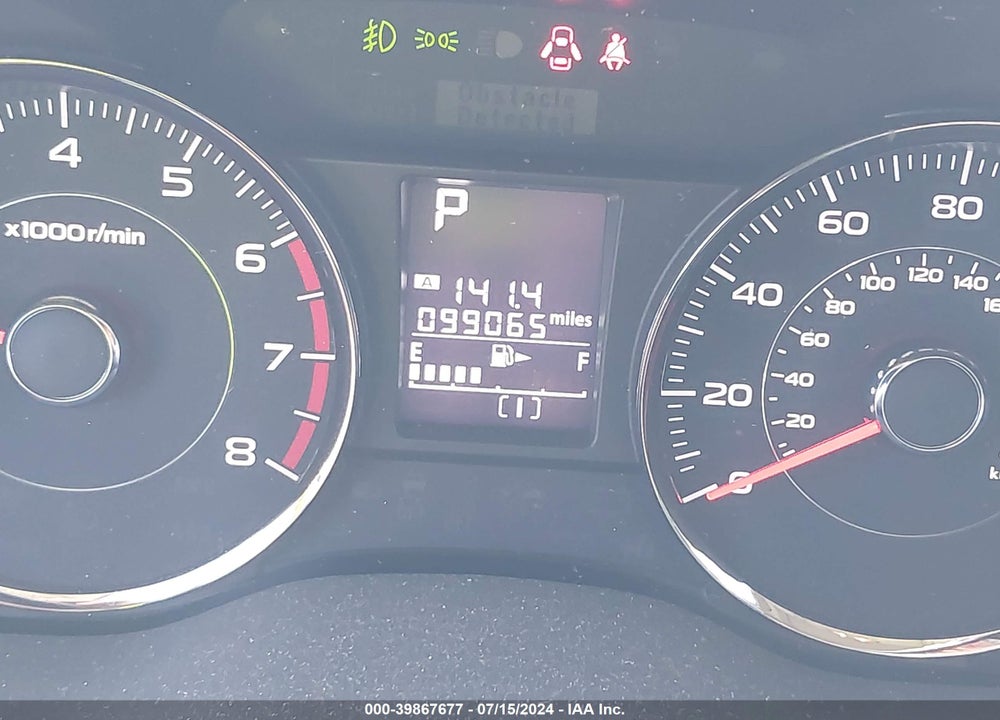 2015 SUBARU FORESTER VIN: JF2SJGWC7FH539338