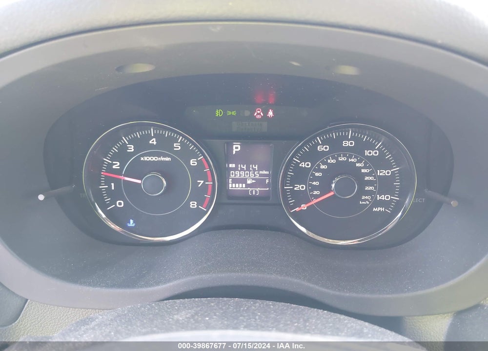 2015 SUBARU FORESTER VIN: JF2SJGWC7FH539338