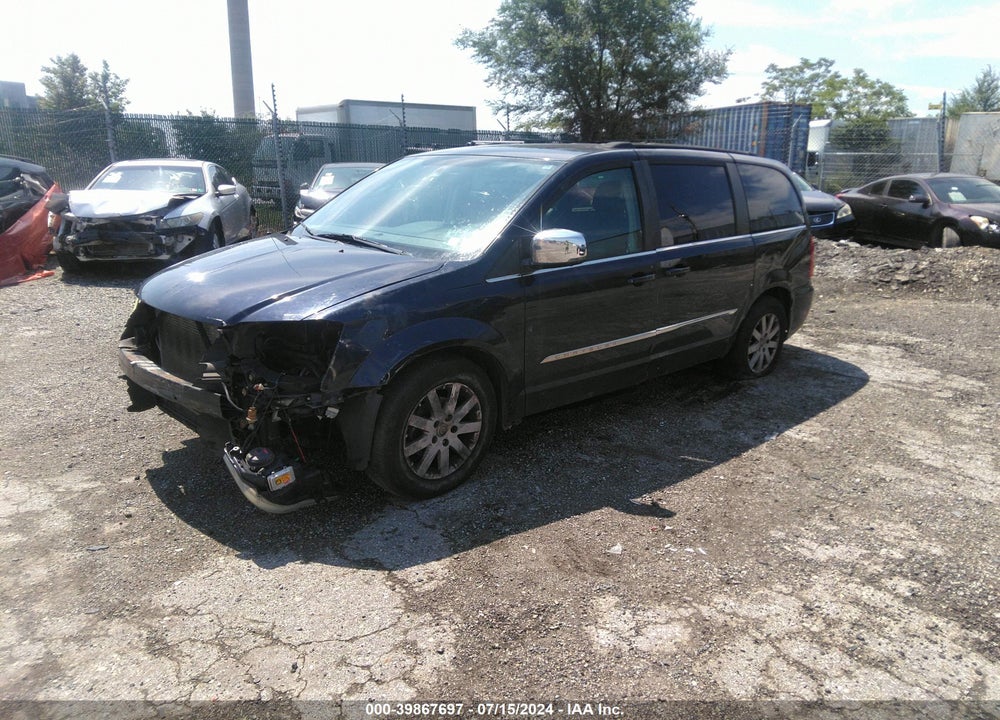 2011 CHRYSLER TOWN & COUNTRY TOURING-L VIN: 2A4RR8DG0BR733963