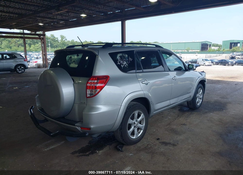 2010 TOYOTA RAV4 LIMITED VIN: JTMDF4DV6AD037707