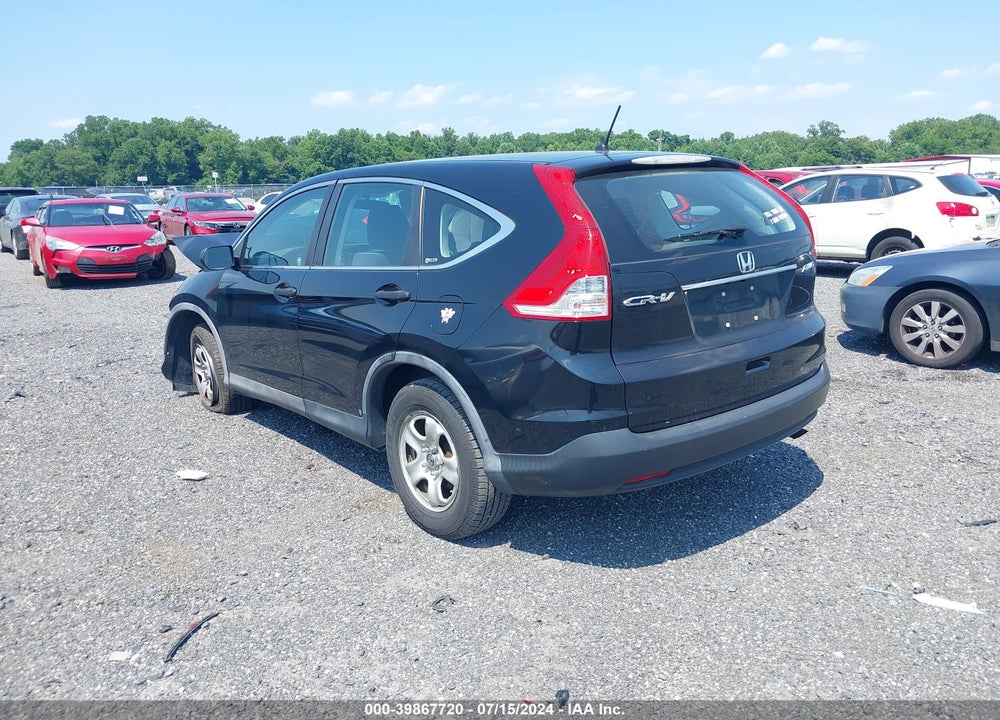 2012 HONDA CR-V LX VIN: 5J6RM4H32CL033810