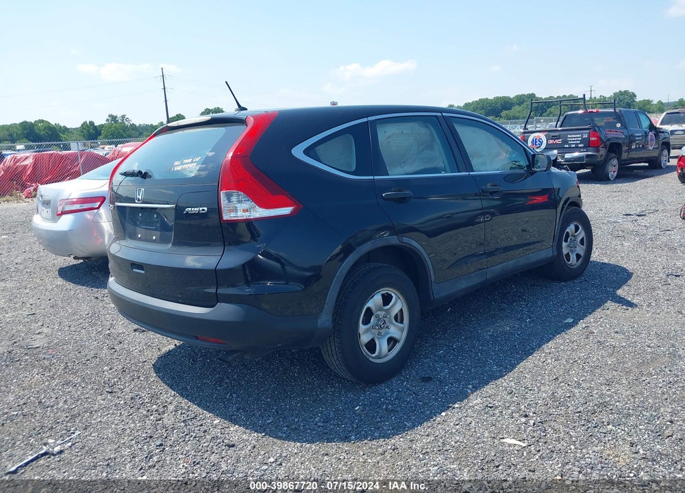 2012 HONDA CR-V LX VIN: 5J6RM4H32CL033810