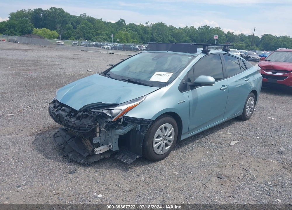 2017 TOYOTA PRIUS TWO VIN: JTDKBRFUXH3038511