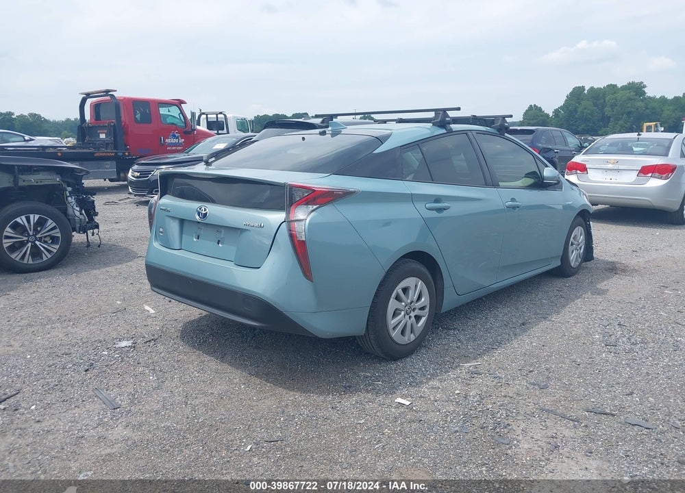 2017 TOYOTA PRIUS TWO VIN: JTDKBRFUXH3038511