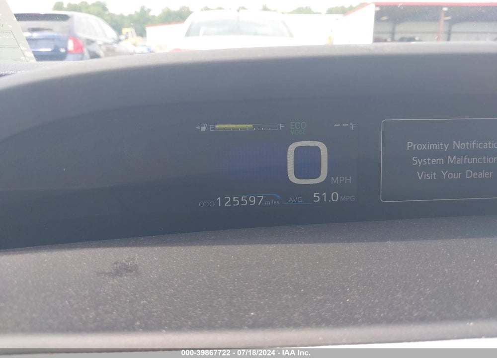 2017 TOYOTA PRIUS TWO VIN: JTDKBRFUXH3038511