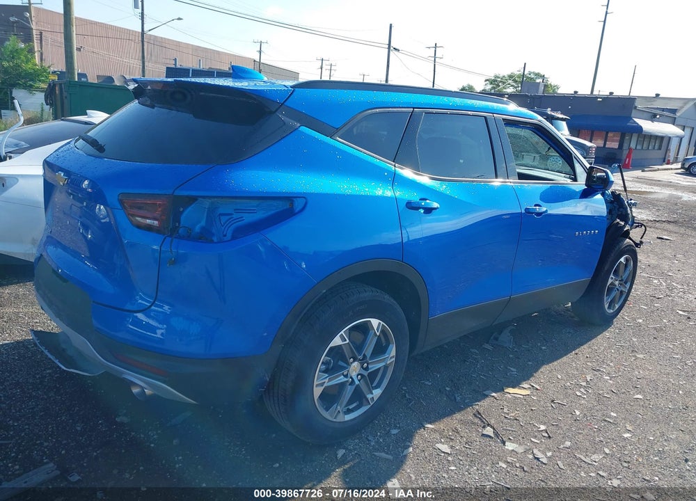 2024 CHEVROLET BLAZER FWD 2LT VIN: 3GNKBCR43RS216187