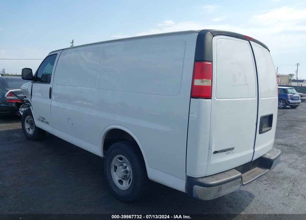 2013 CHEVROLET EXPRESS 2500 WORK VAN VIN: 1GCWGFCA1D1104719