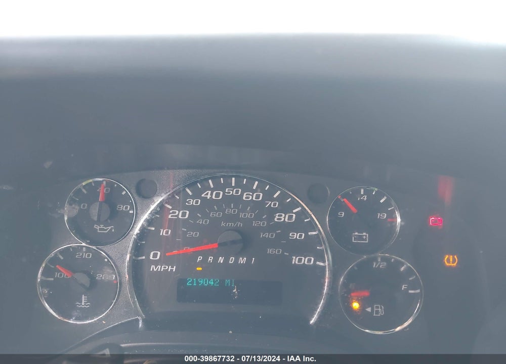 2013 CHEVROLET EXPRESS 2500 WORK VAN VIN: 1GCWGFCA1D1104719