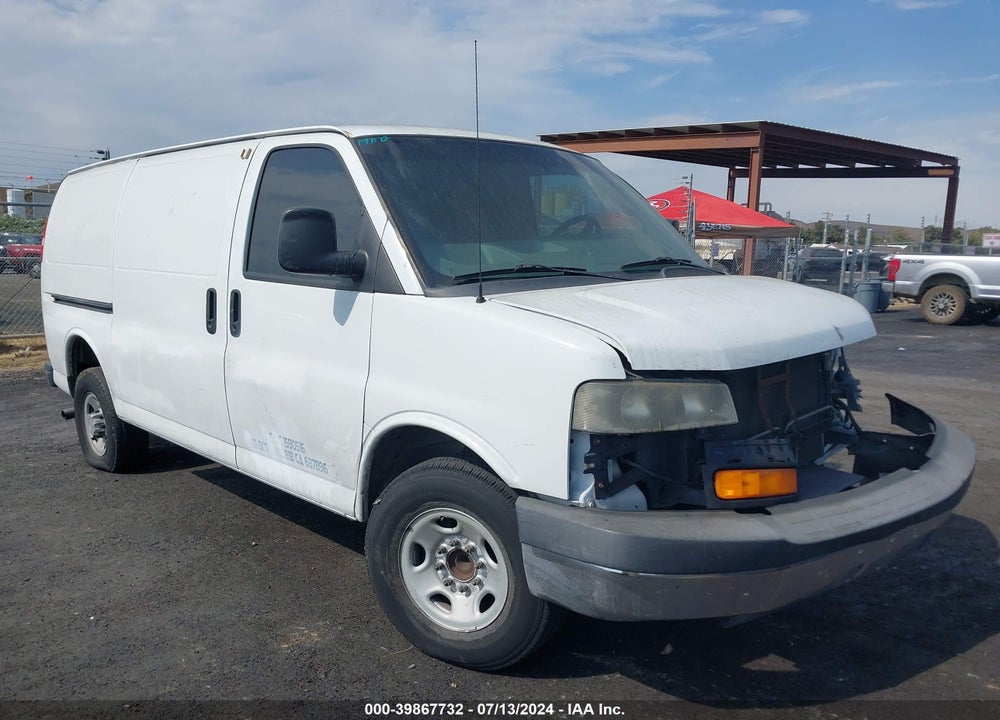 2013 CHEVROLET EXPRESS 2500 WORK VAN VIN: 1GCWGFCA1D1104719