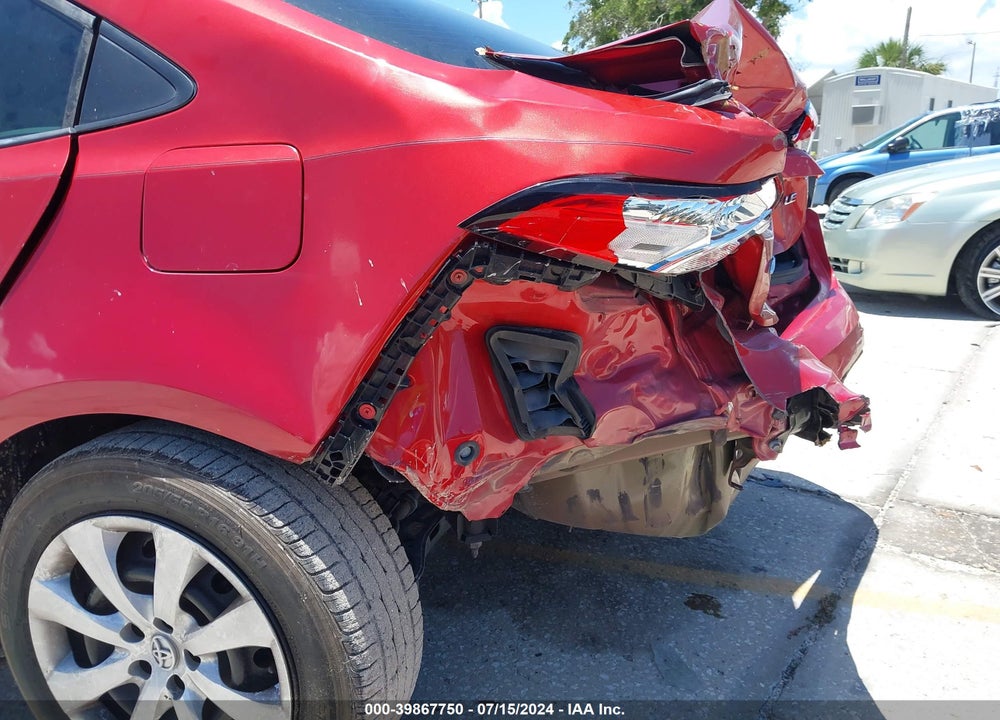 2020 TOYOTA COROLLA LE VIN: 5YFEPRAE3LP099259