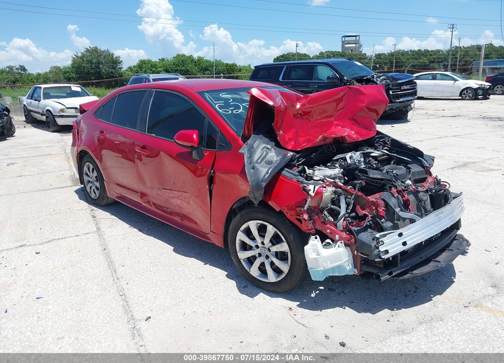 2020 TOYOTA COROLLA LE VIN: 5YFEPRAE3LP099259