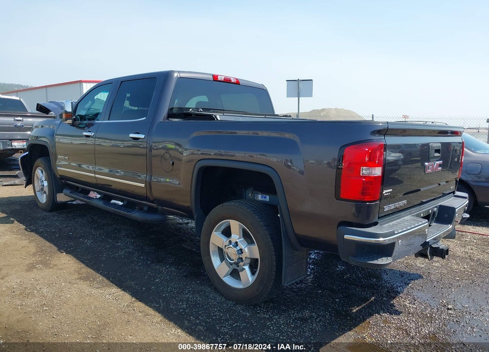 2016 GMC SIERRA 2500HD SLT VIN: 1GT12TE89GF140473